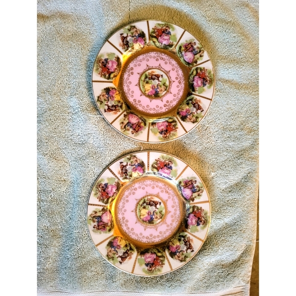 Vintage China with paintings - Picture 2 of 16